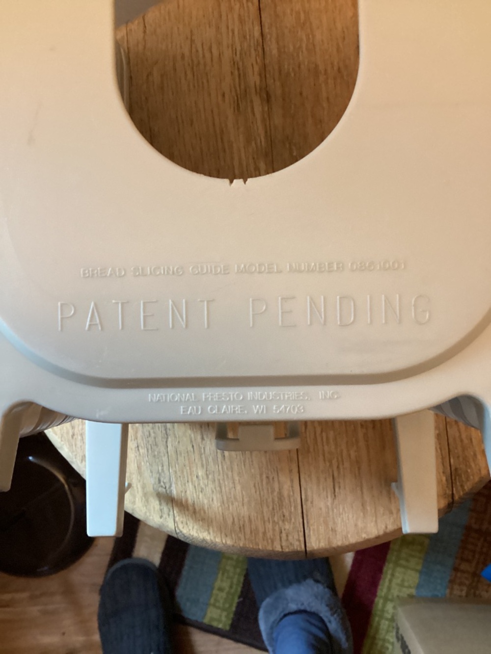 Presto Bread Slicing Guide. - Picture 4 of 7